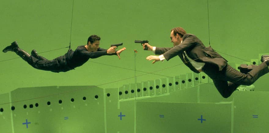 The Matrix kamera arkası