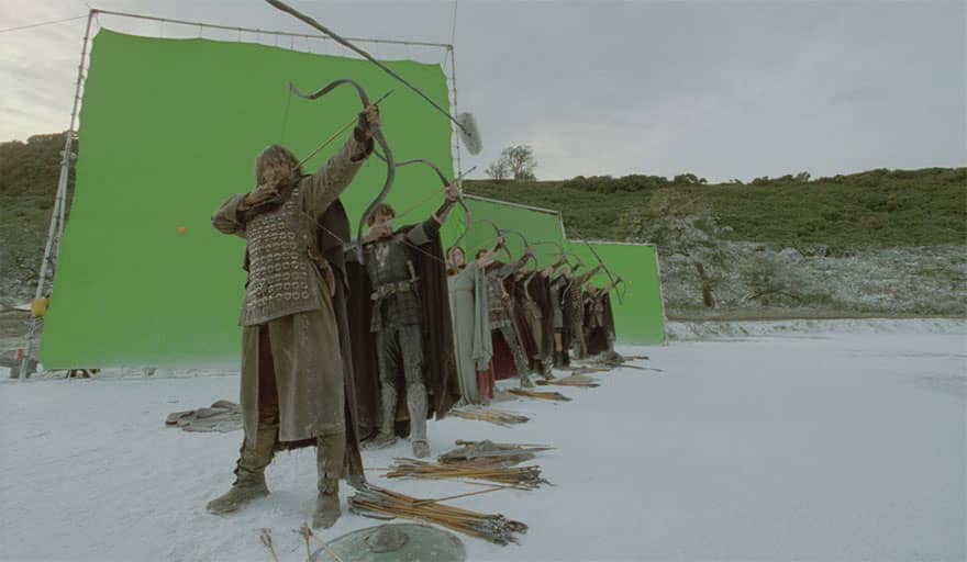 King Arthur kamera arkası